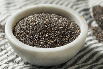 Raw Organic Black Chia Seeds