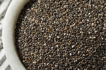 Raw Organic Black Chia Seeds