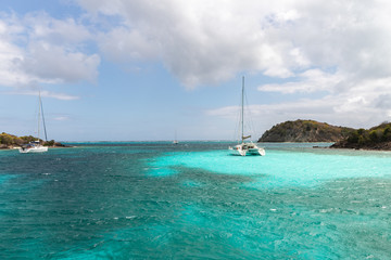 Obraz premium Saint Vincent and the Grenadines, Tobago Cays