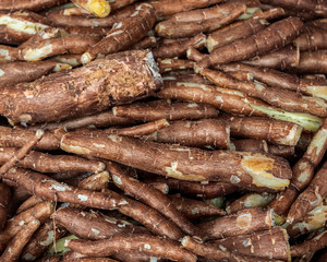 Brown vegetables texture