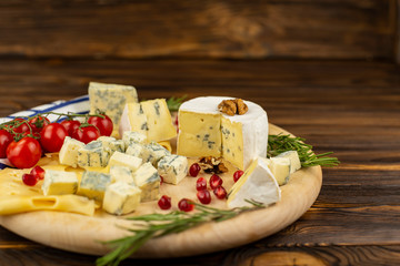Cheese and cherry tomatoes