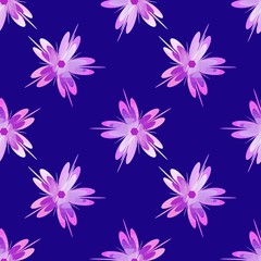 Fototapeta na wymiar Sakura flower seamless pattern design element