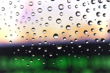 Water drop color yellow