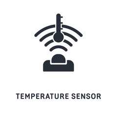 Temperature sensor. Vector icon.