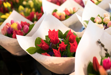 market tulips