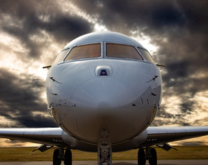 Fototapeta na wymiar Bombardier Global