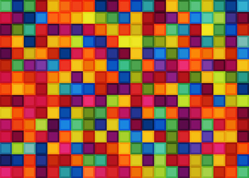 Colorful geometric background © natrot