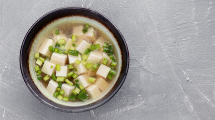 Japanese miso soup