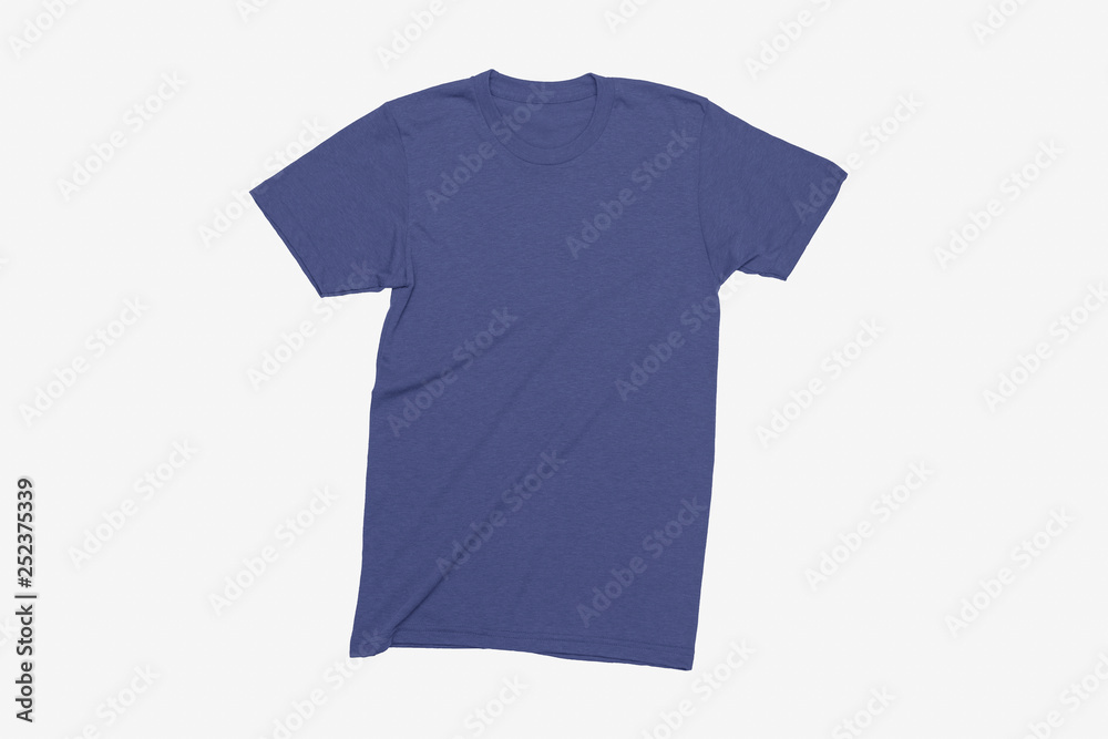 Canvas Prints blank t-shirts mock-up on soft gray background. ready to replace your design.