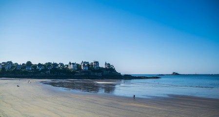 Fototapeta premium Dinard, Ille-et-Vilaine, Bretagne, France.
