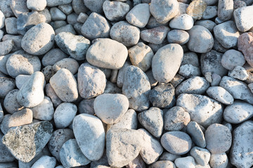 Texture of river stones