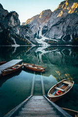 Braies lake