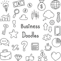 Business Doodles. © Dooder