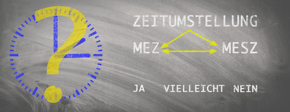 Zeitumstellung Winterzeit Sommerzeit Umfrage