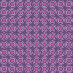 Love Flower Pattern Ornament