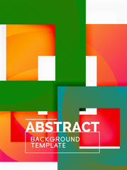 Modern geometric abstract background