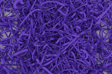 Decorative, illustrations CGI composition, messy strings virtual backdrop, for design texture background. 3D render.