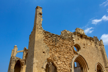 Ruins of the St George of the Greeks Church. Famagusta, Cyprus 
