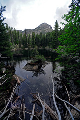Bergsee Nationalpark Prokletije im Dreiländereck Montenegro-Kosovo-Albanien 