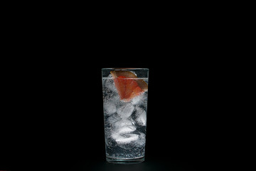 cocktail with grapefruit at a bar party