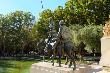 Cervantes Monument, Madrid