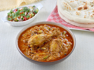 Korma Curry,  A delicious spicy traditional aromatic dish 
