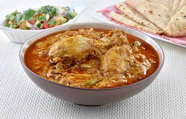 Korma Curry,  A delicious spicy traditional aromatic dish 