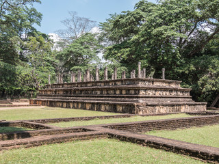 Vijayabahu Palace at Polonnaruwa