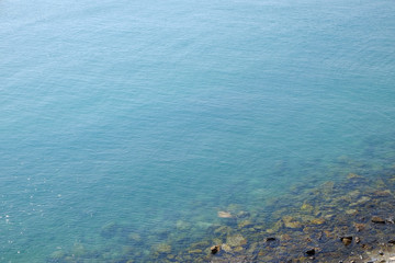 sea water with stone outdoor