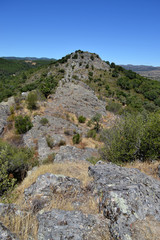 Fototapeta na wymiar Vistas desde el Castillo de Mayorga