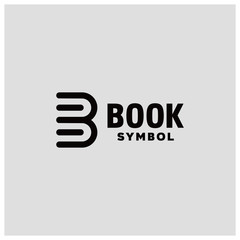 Book Logo Symbol Design