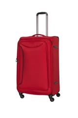  Travel suitcase isolated on white background