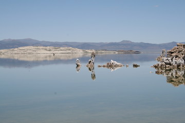 reflection on the water