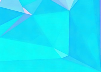 Chaotic triangles drawing abstract background. Original polygonal art pattern. Geometric texture with creative elements. Low poly wallpaper. Multicolor backdrop concept.