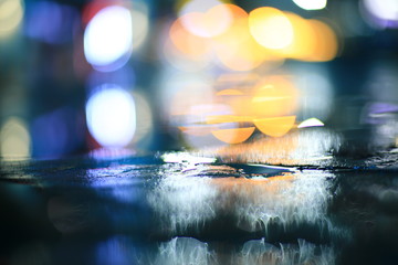 Abstract lights blur bokeh