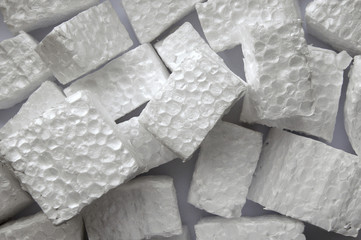 Styrofoam material surface