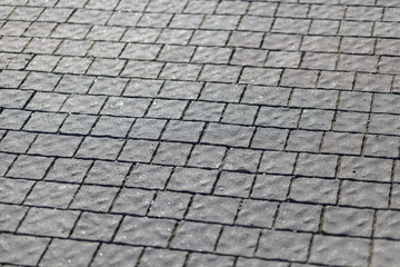 Stone pavement texture background