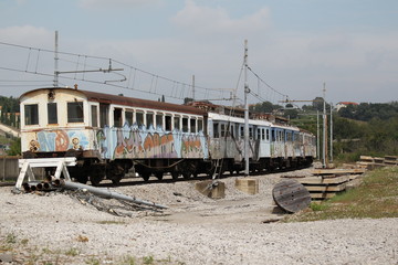 Obraz premium zugwaggon