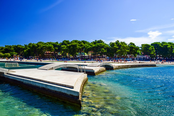 The Vodice beach, Croatia.