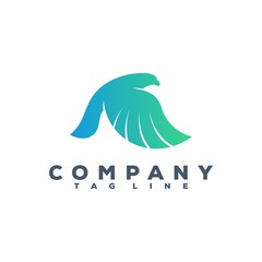falcon logo design