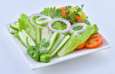 Salad Platter, a fresh & true nutritious dish 