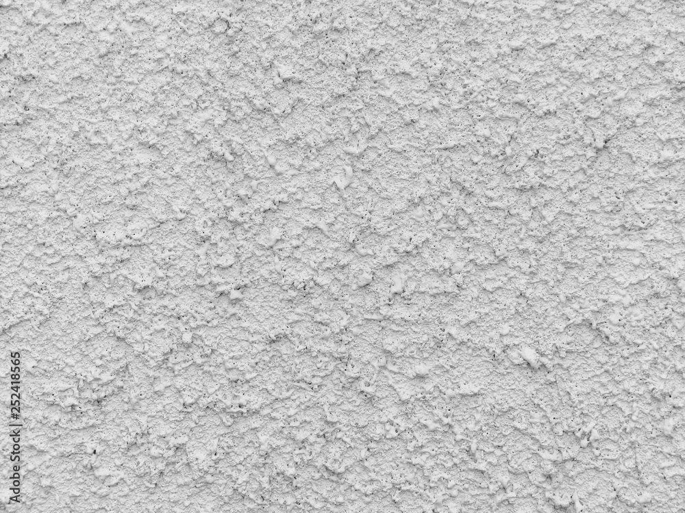 Wall mural rough white cement wall texture and pattern