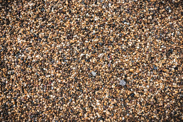 Gravels texture. Element of Gardening use for sidewalk to decorate the garden.