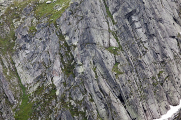 Felswand als Textur