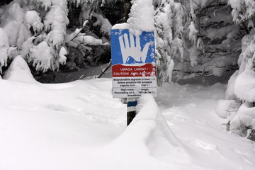 Fototapeta zima w Tatrach obraz