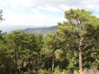 mountains in cyprus