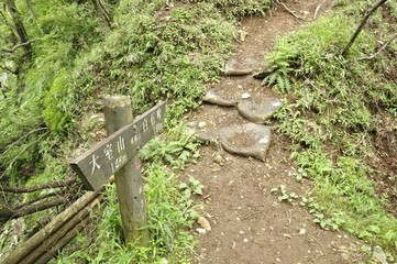 丹沢山地の道 破風口