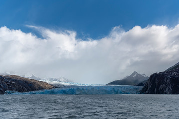 Fototapeta na wymiar Grey Glacier