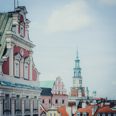 View on Poznan town halls