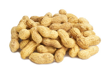 Roasted peanuts peeled and not peeled in shell nutritious delicacy